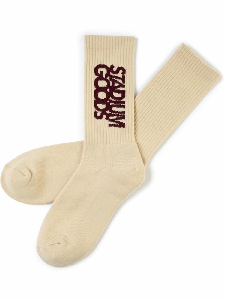 STADIUM GOODS® Cookie Dough crew socks - Neutrals Cover