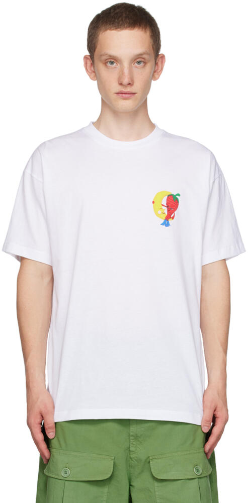 Sky High Farm Workwear White Perennial Shana T-Shirt Cover