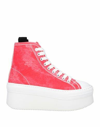 Ovye' By Cristina Lucchi Woman Sneakers Red Textile fibers Cover