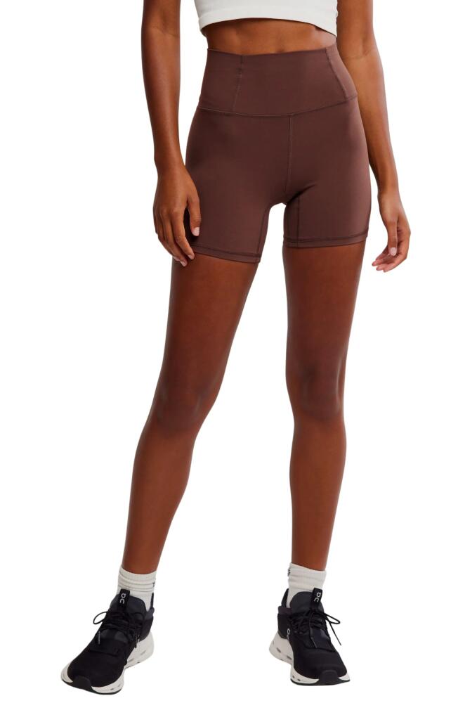 Free People FP Movement Never Better Bike Shorts in Cocoa Cover