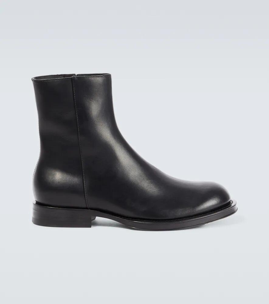 Lanvin Medley leather ankle boots Cover