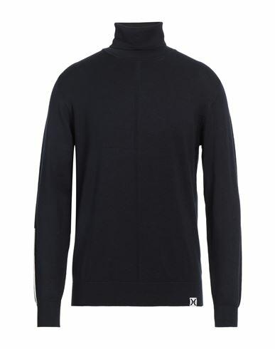 Richmond X Man Turtleneck Midnight blue Viscose, Nylon Cover