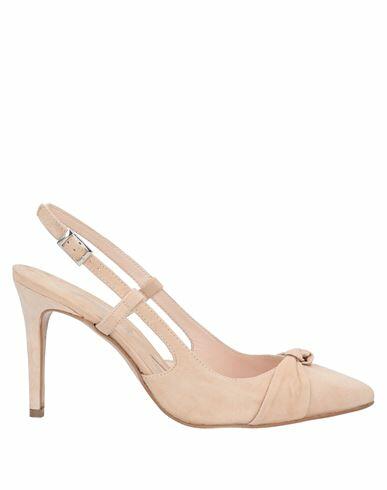 Cafènoir Woman Pumps Beige Soft Leather Cover