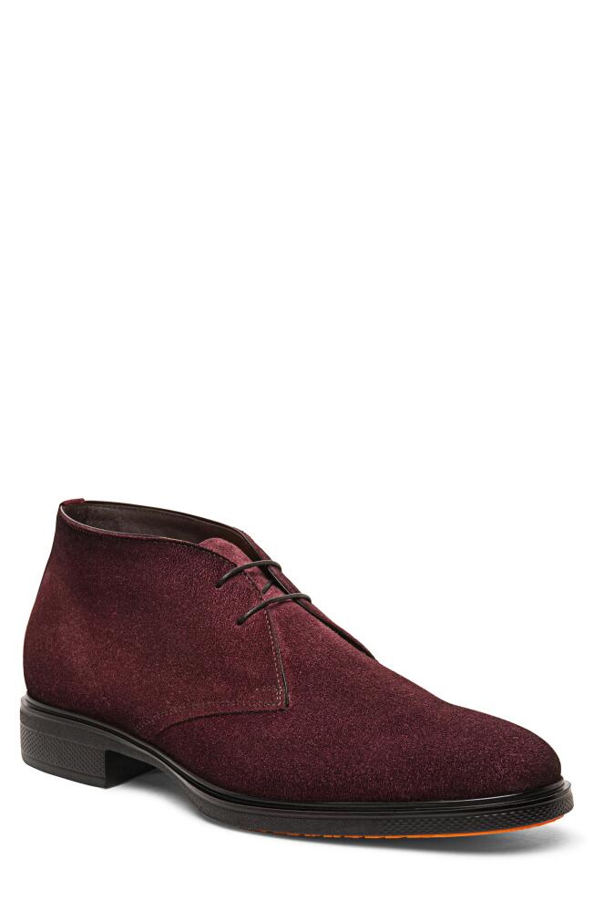 Santoni Chukka Boot in Burgundy Cover