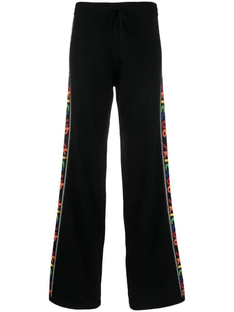 Chinti & Parker Ski Club side-stripe track pants - Black Cover