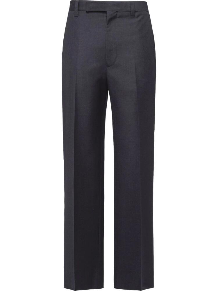 Prada straight-leg tailored trousers - Blue Cover