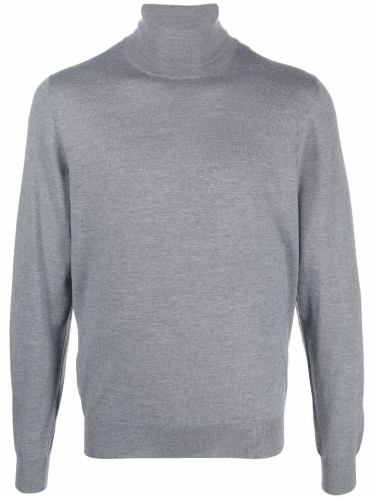 Corneliani roll-neck long-sleeve jumper - Grey Cover