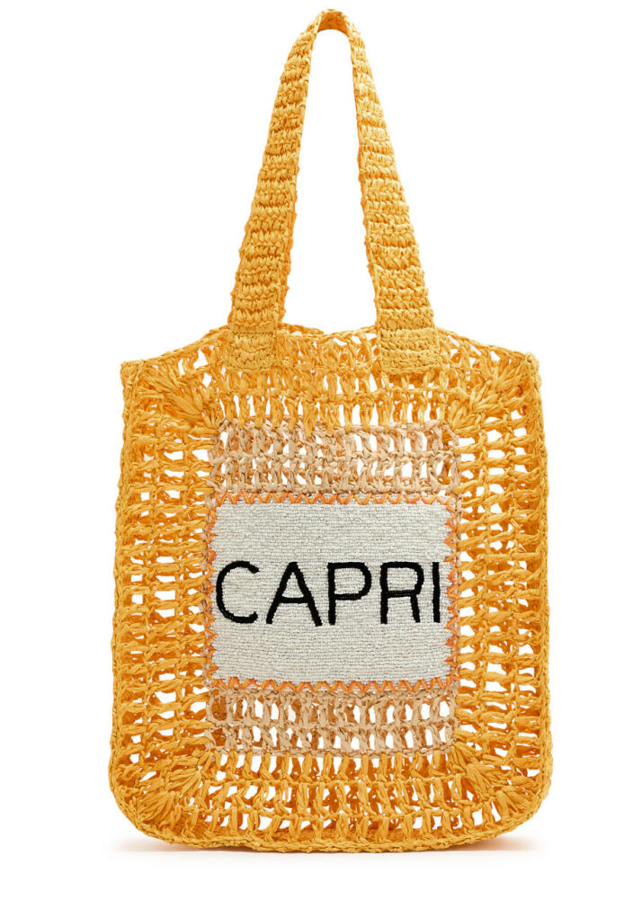 DE Siena Capri Crochet Tote - Yellow Cover