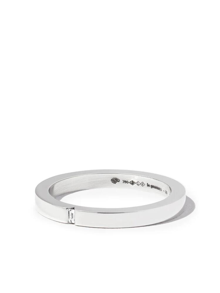 Le Gramme 18kt white gold 5g polished 2mm wedding ring - Silver Cover