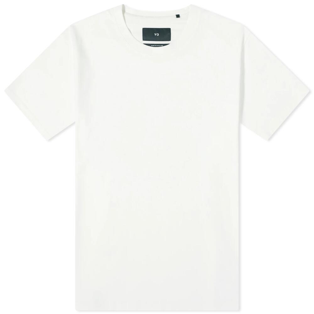 Y-3 Men's Relaxed Short Sleeve T-Shirt in Off White Cover