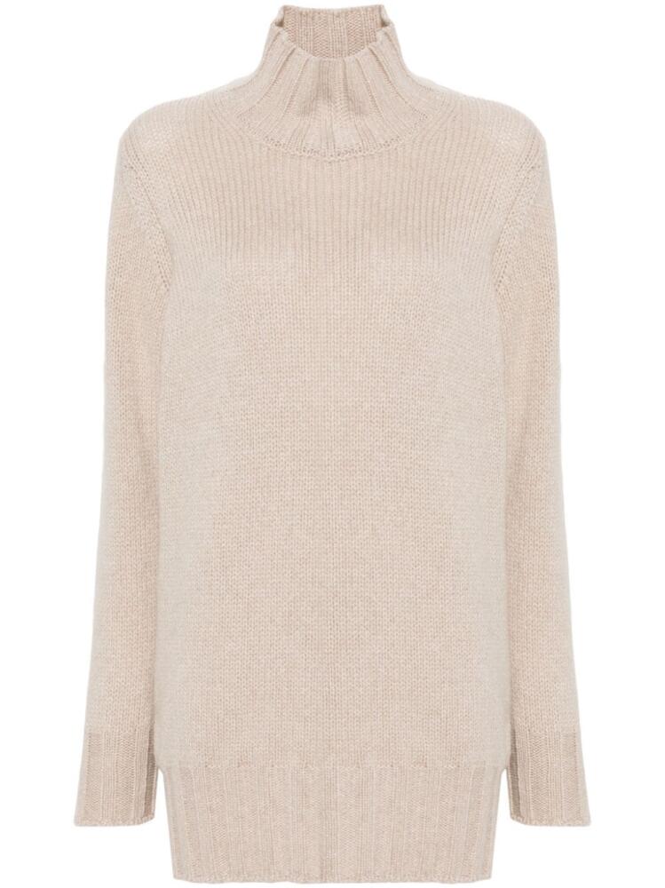 Incentive! Cashmere cashmere sweater - Neutrals Cover