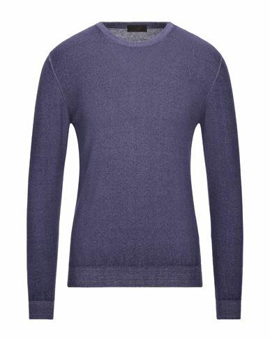 Altea Man Sweater Purple Virgin Wool Cover