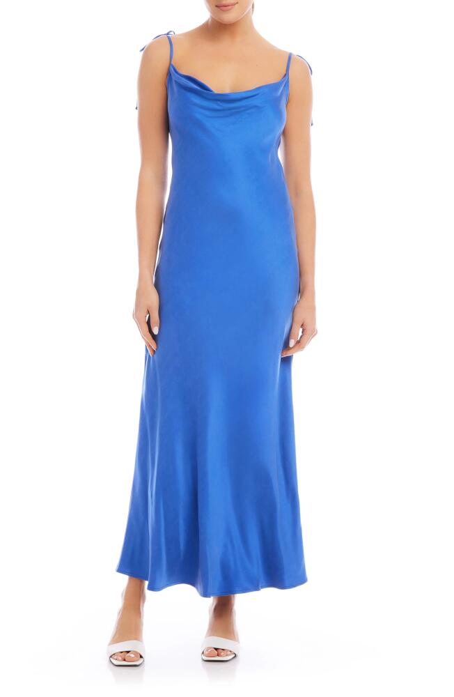 FIFTEEN TWENTY Cleo Slipdress in Cobalt Cover