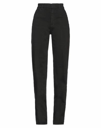 Laneus Woman Pants Black Cotton, Elastane Cover