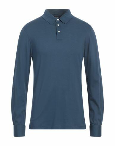 Hackett Man Polo shirt Deep jade Cotton Cover