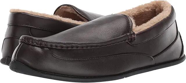 Deer Stags Spun Slipper (Dark Brown Synthetic) Men's Shoes Cover