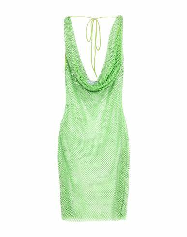 Giuseppe Di Morabito Woman Mini dress Acid green Polyamide, Elastane Cover