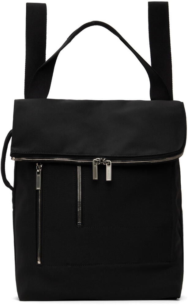 Rick Owens Black Porterville Cargo Backpack Cover