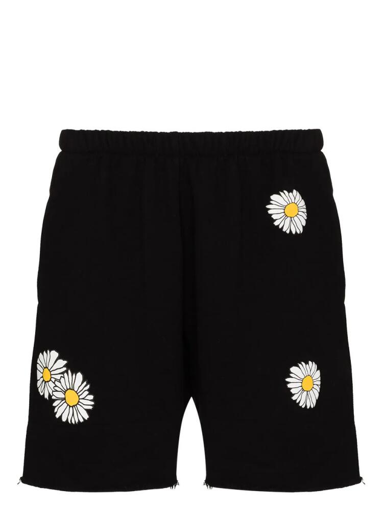 Natasha Zinko daisy-print shorts - Black Cover