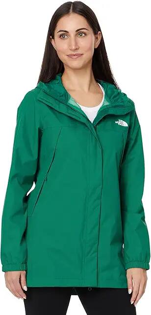 The North Face Antora Parka (Evergreen) Women's Clothing Cover