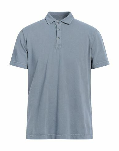 Crossley Man Polo shirt Grey Cotton Cover