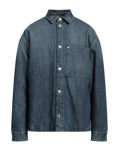 Bottega Veneta Man Denim outerwear Blue Cotton Cover