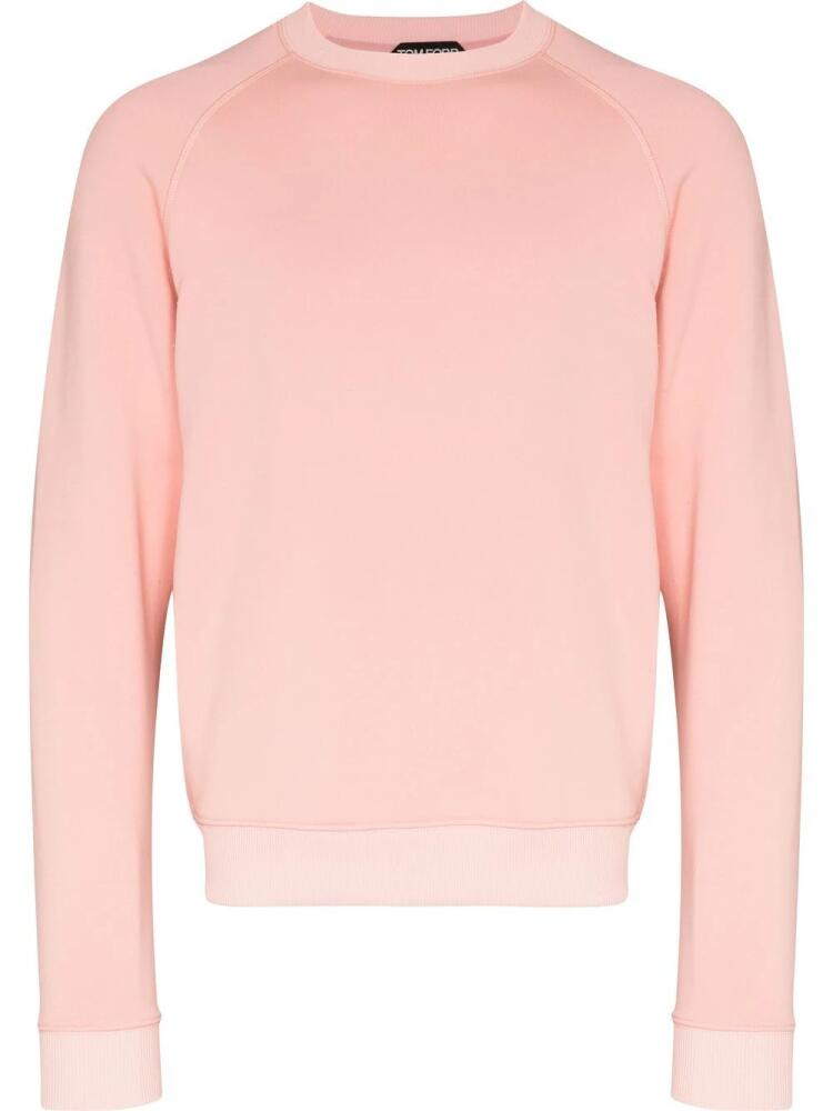 TOM FORD crew-neck raglan sweatshirt - Pink Cover