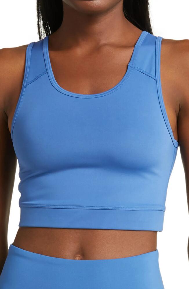 TomboyX Full Spectrum Sports Bra in Chrome Blue Cover