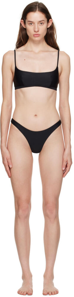 Matteau Black Scoop Bikini Cover