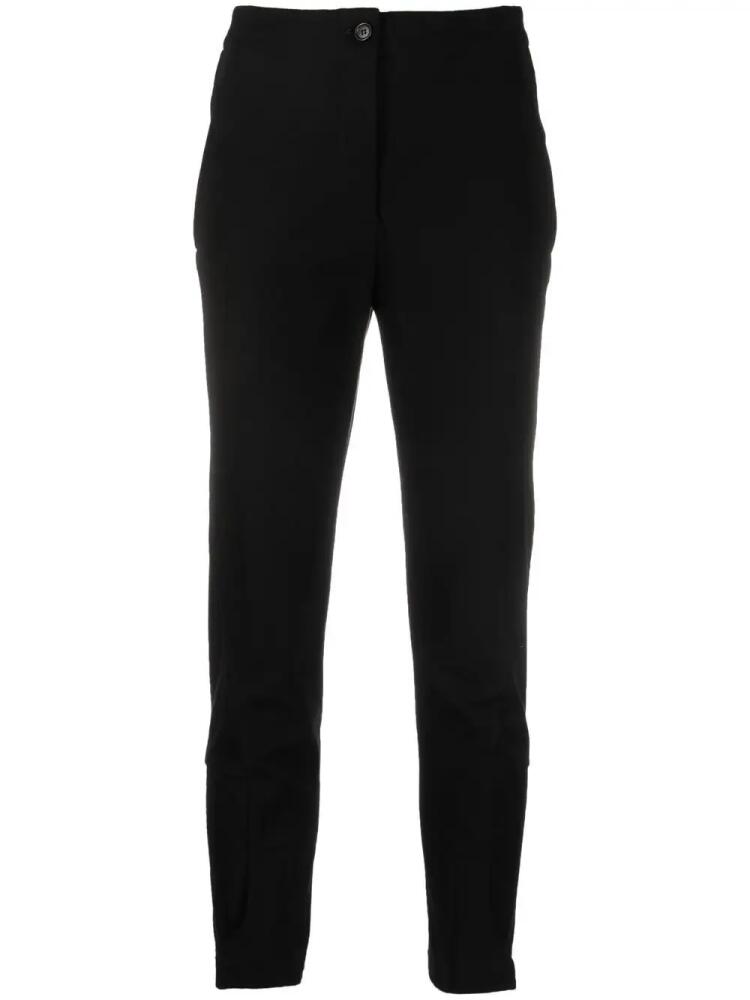 ASPESI Slim-fit high-waisted trousers - Black Cover