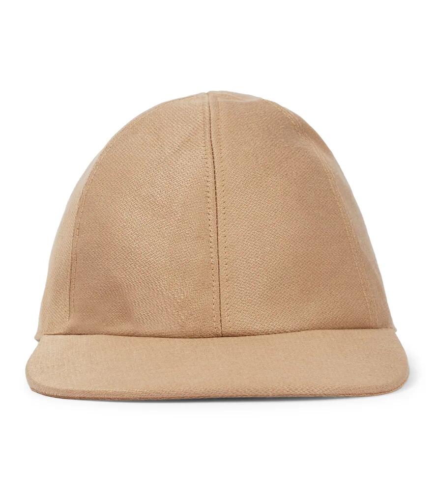 Gabriela Hearst Linen baseball cap Cover