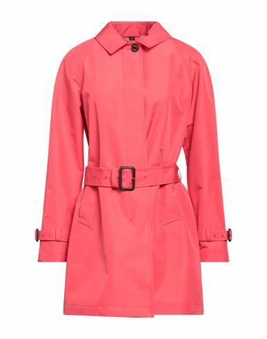 Sealup Woman Overcoat & Trench Coat Tomato red Polyester Cover