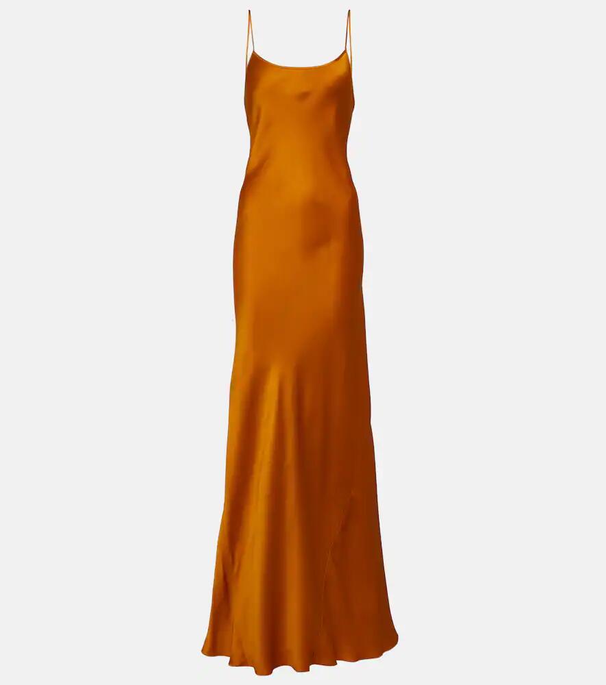 Victoria Beckham Cami satin gown Cover