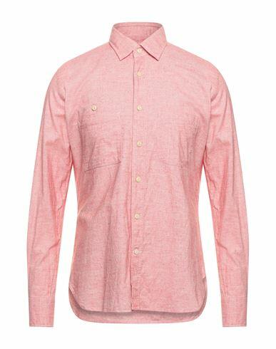 Glanshirt Man Shirt Coral Size 15 ¾ Cotton Cover