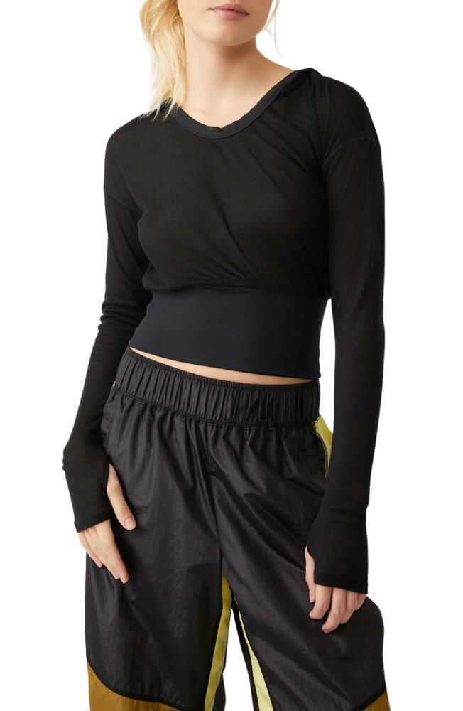 FP Movement by Free People Love High Cutout Layer Top in Black Cover