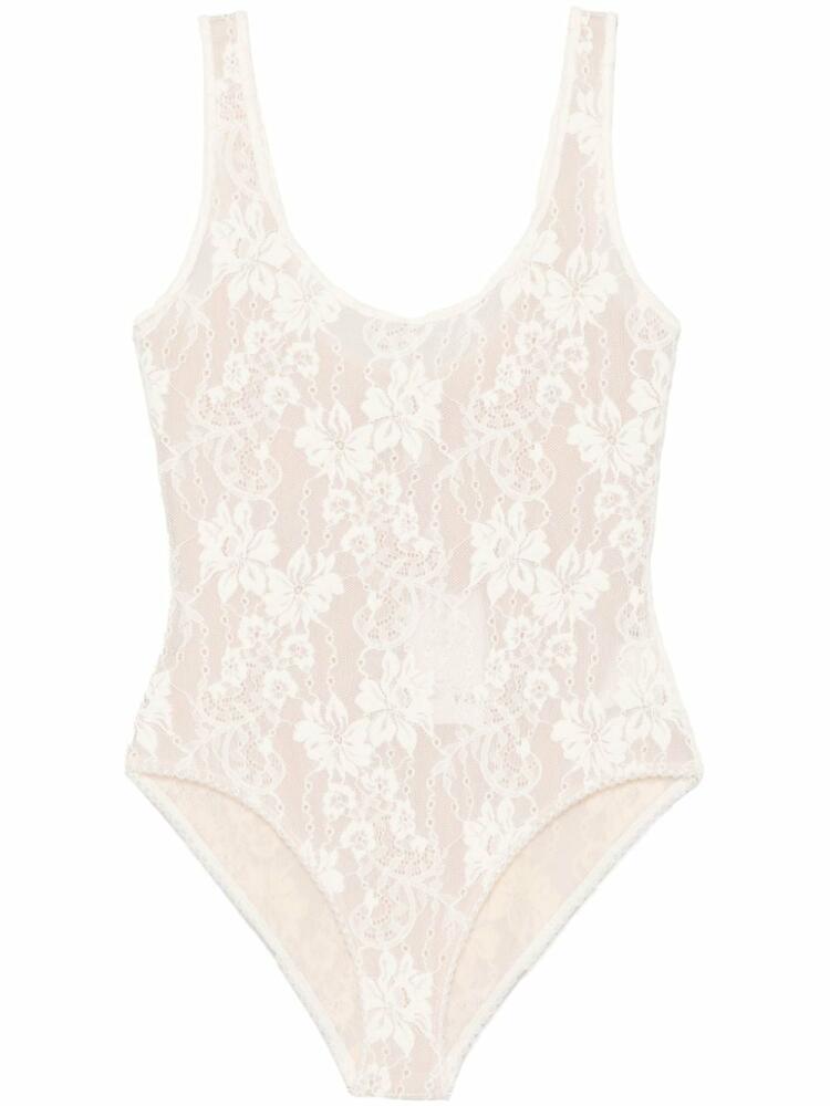 ZIMMERMANN scoop-neck bodysuit - White Cover