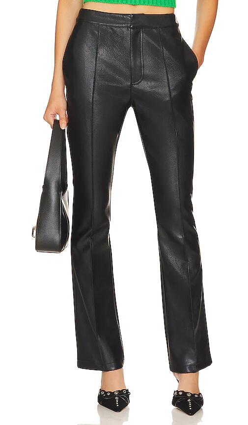 Line & Dot Reina Faux Leather Pants in Black Cover