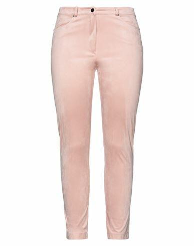 D. exterior Woman Pants Pink Polyester, Elastane Cover