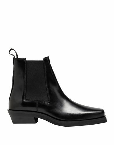 & Other Stories Woman Ankle boots Black Soft Leather Cover