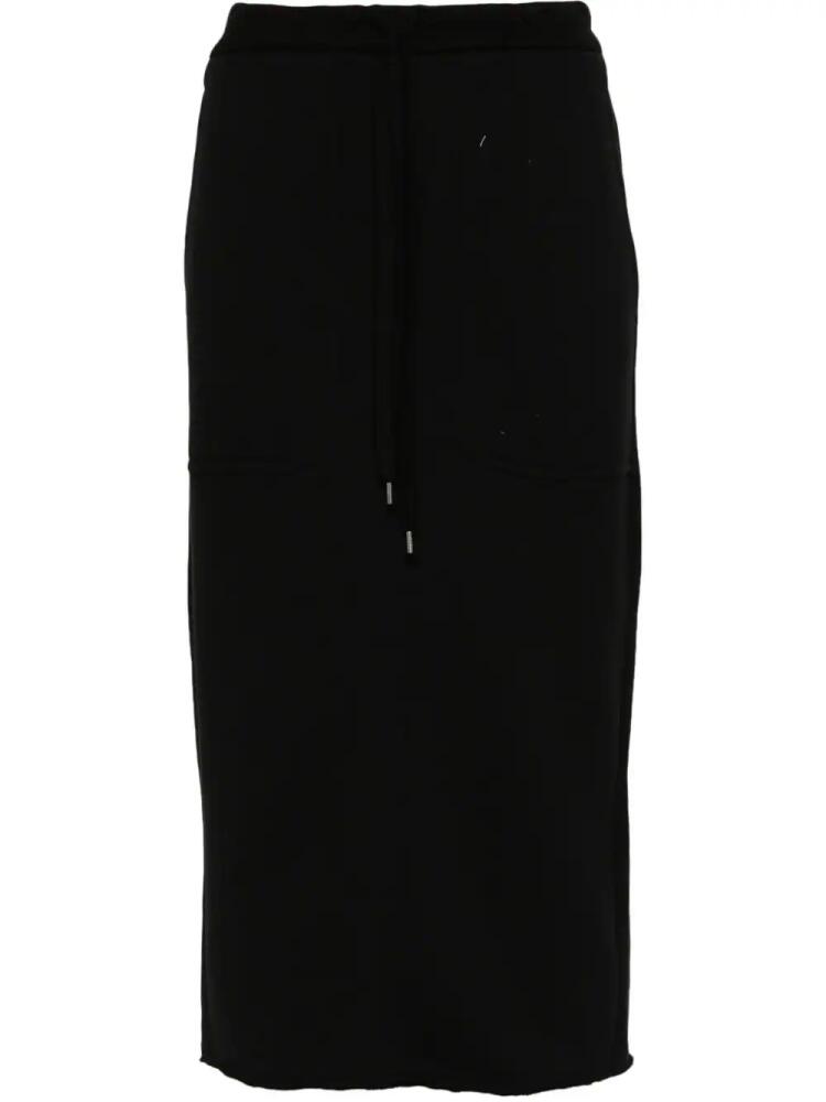 Nº21 jersey midi skirt - Black Cover