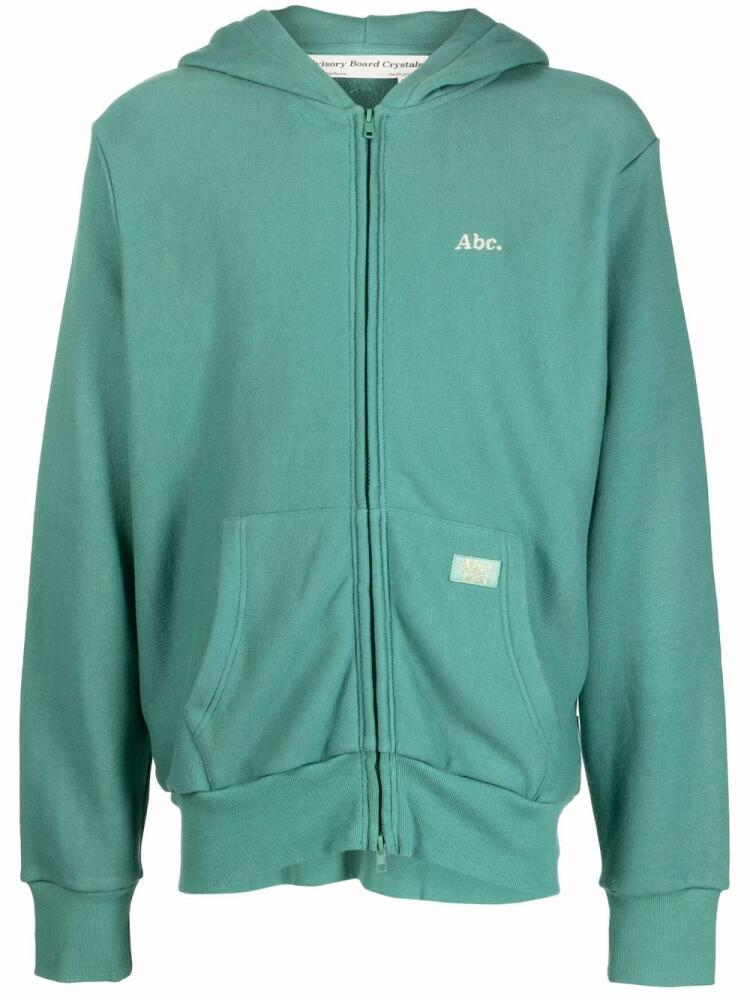 Advisory Board Crystals zip up hoodie - Green Cover