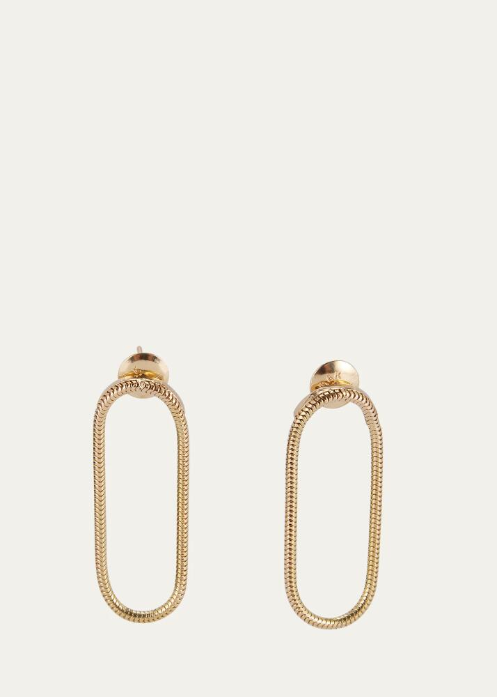 Fernando Jorge 18K Yellow Gold Single Chain Earrings, M Cover