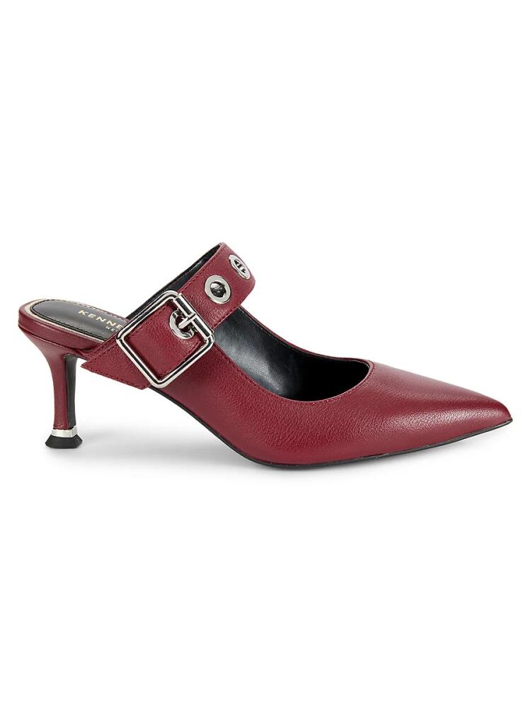 Kenneth Cole New York Women's Urma Rio Buckle Mules - Rio Red Cover