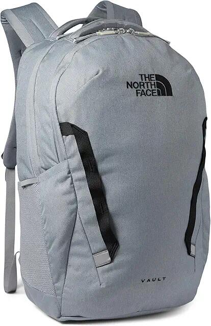 The North Face Vault (Mid Grey Dark Heather/TNF Black/NPF) Backpack Bags Cover