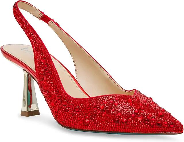 Blue by Betsey Johnson Clark (Red/Gold) Women's Shoes Cover