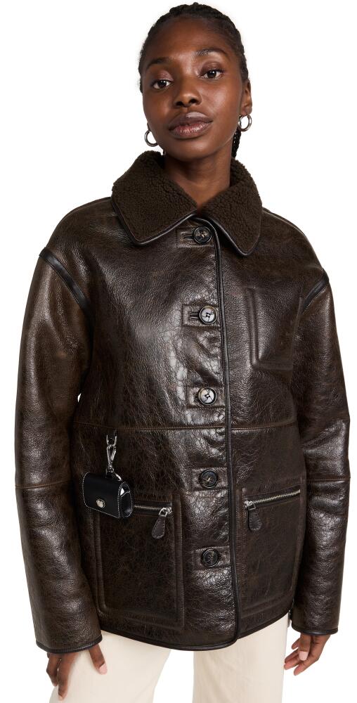 Saks Potts Ada Jacket Distressed Brown Cover