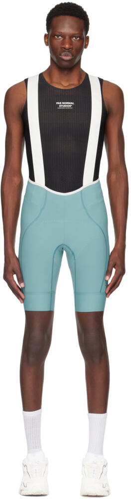 MAAP Off-White & Blue Team Bib Evo Shorts Cover