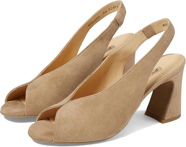 Paul Green Riviera Pump (Champagne Suede) Women's Shoes Cover