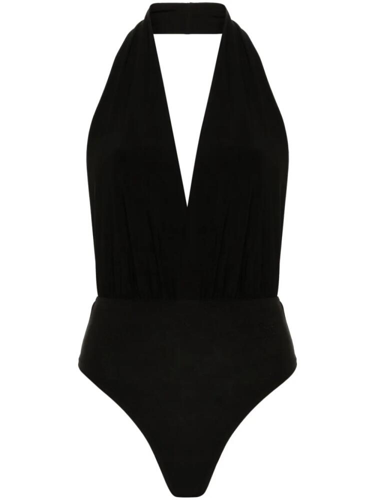 Alchemy x Lia Aram open-back bodysuit - Black Cover