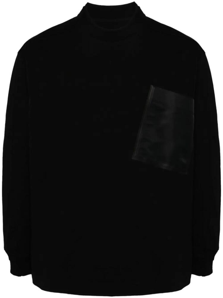 CROQUIS loose long sleeves T-shirt - Black Cover